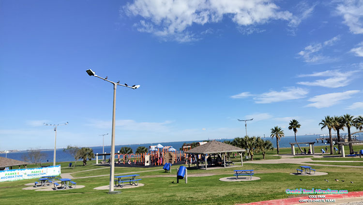 Cole Park in Corpus Christi, Texas.