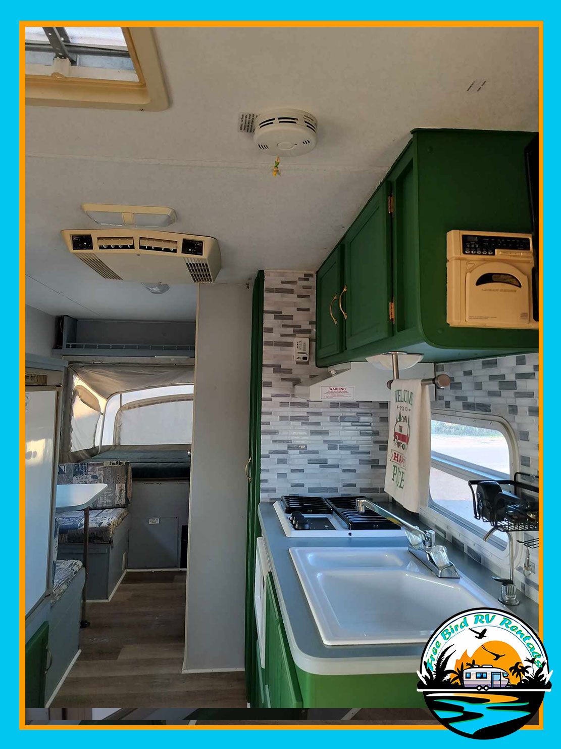 Free Bird RV Rentals in Corpus Christi, Texas.