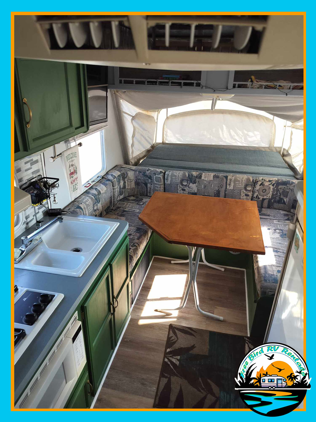 Free Bird RV Rentals in Corpus Christi, Texas.