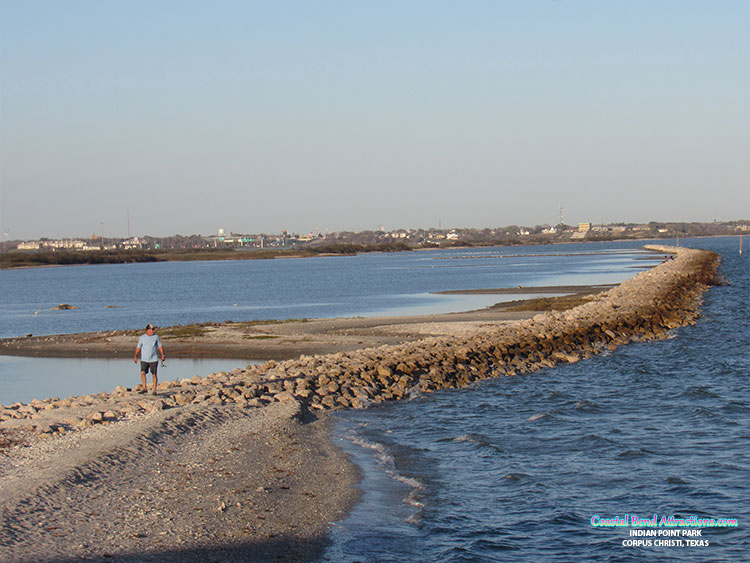 Indian Point Park & Fishing Pier in Portland, Texas.