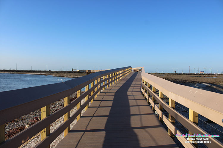 Indian Point Park & Fishing Pier In Portland, Texas.