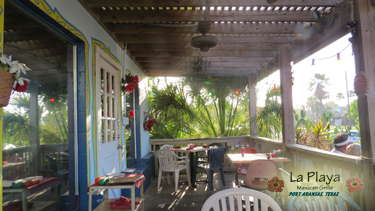 La Playa Restaurant in Port Aransas, Texas.