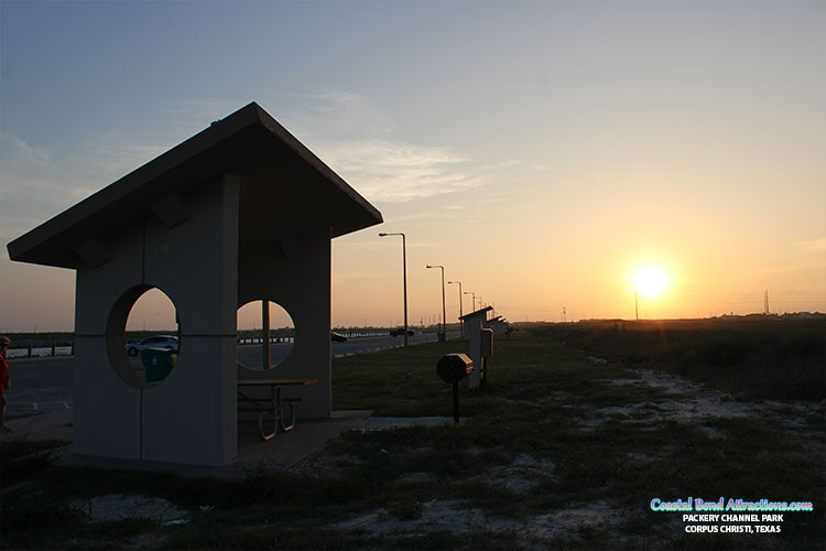 Packery Channel & Jetty in Corpus Christi, Texas.