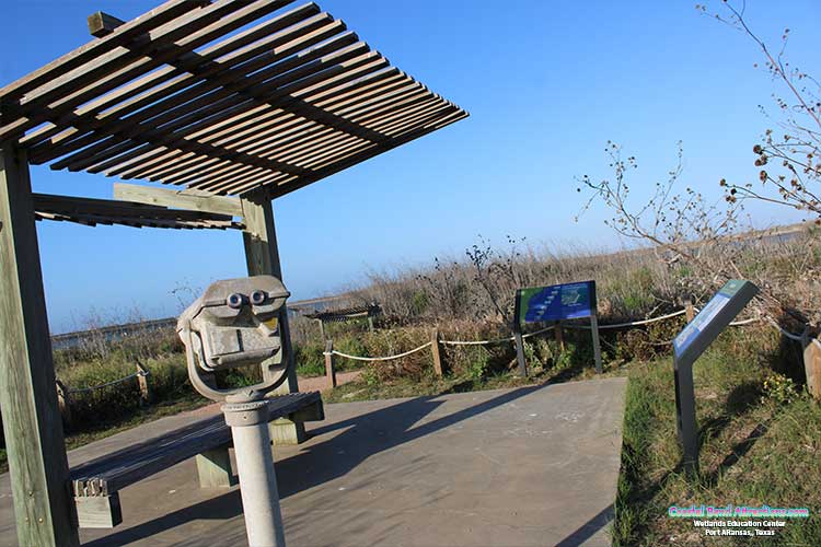 Wetlands Education Center in Port Aransas, Texas.