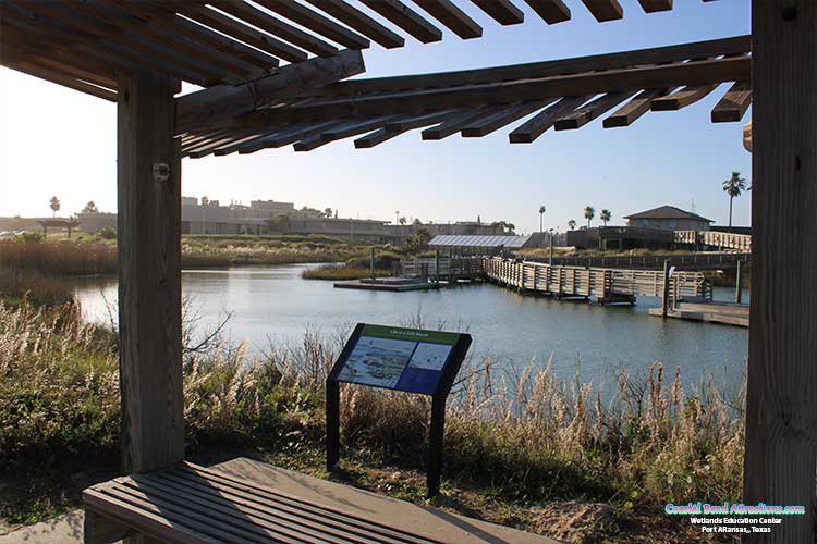 Wetlands Education Center in Port Aransas, Texas.