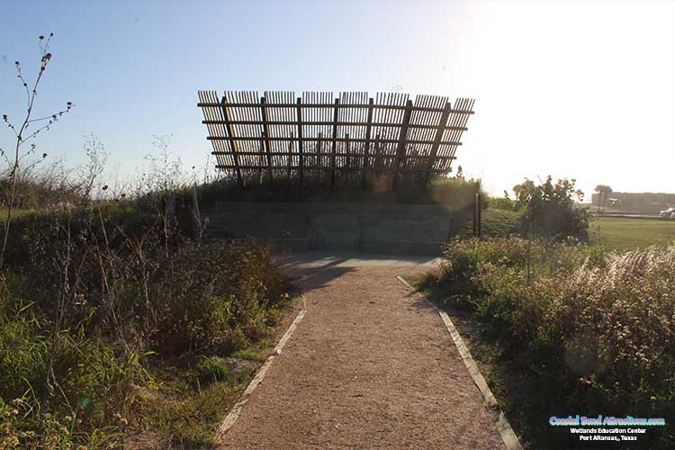 Wetlands Education Center in Port Aransas, Texas.