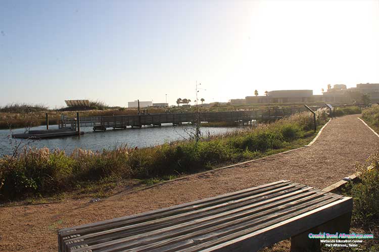 Wetlands Education Center in Port Aransas, Texas.